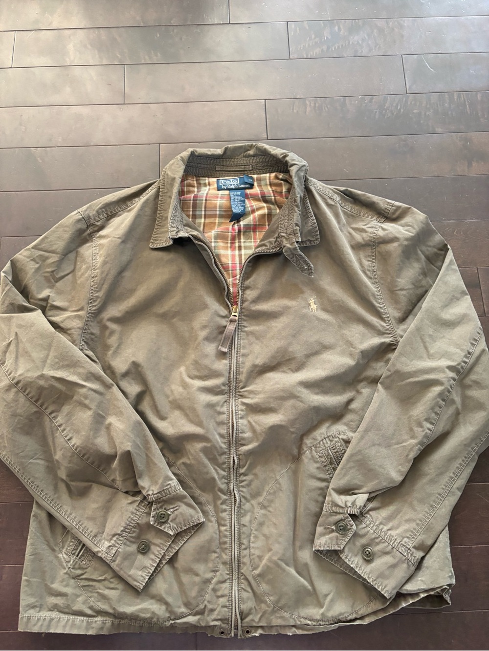 Vintage 90s polo Harrington jacket